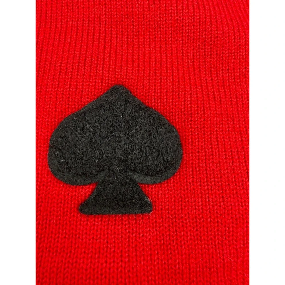 RED Kate Spade New York‎ Fingerless Gloves/Arm Warmer & MATCHING BEANIE HAT!
